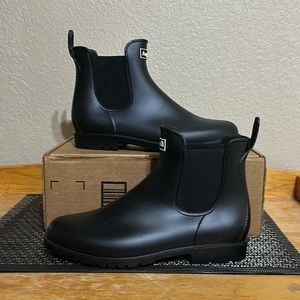 Asgard Womens Ankle Rain Boots Waterproof Chelsea Boots